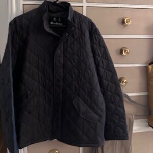 Black Barbour Large Jacket
